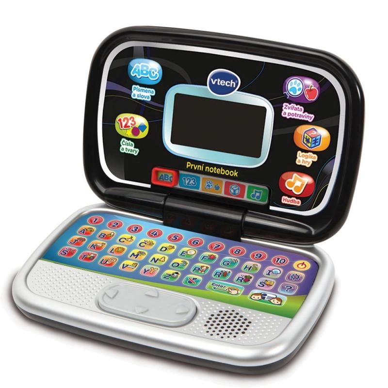 Levně Vtech první notebook – Černý