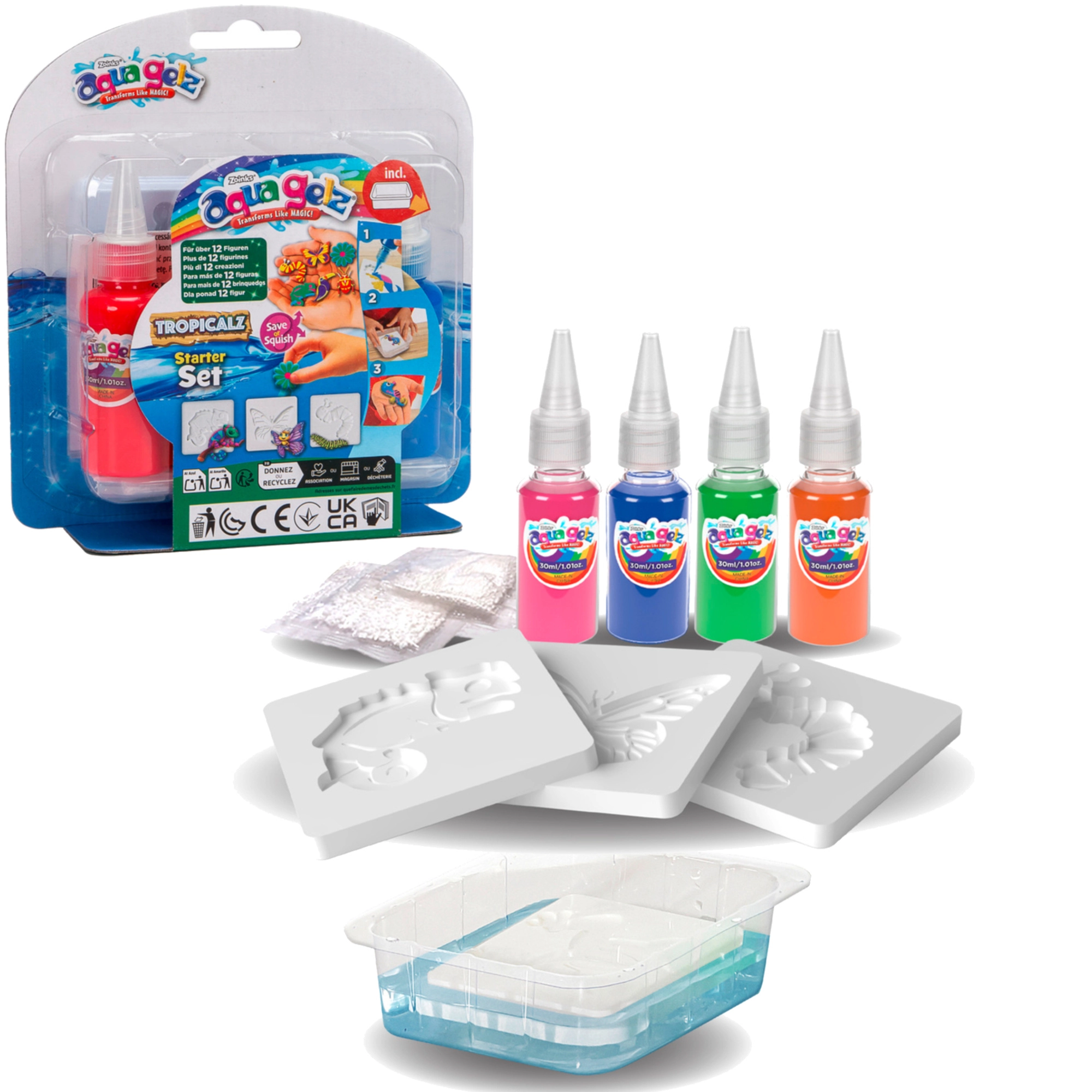 Startovací sada aqua gelz tropická