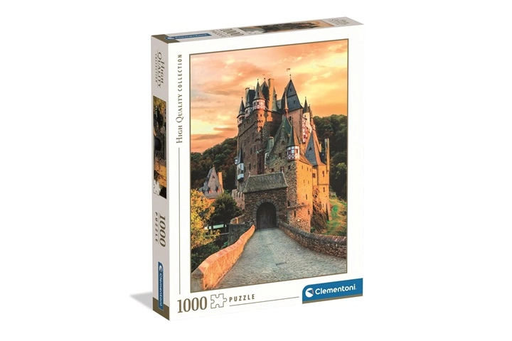 CLE puzzle 1000 dílků Golden hour na hradě Eltz