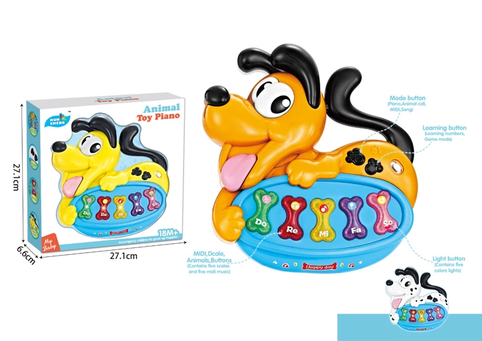 Dětské pianinko pejsek
