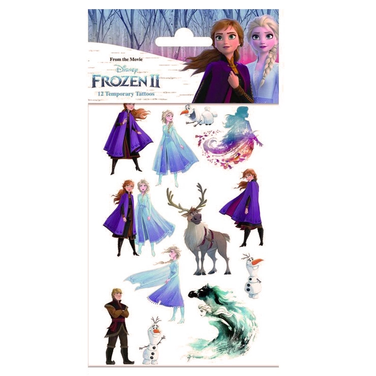 Dočasné tetovačky Frozen II pro děti
