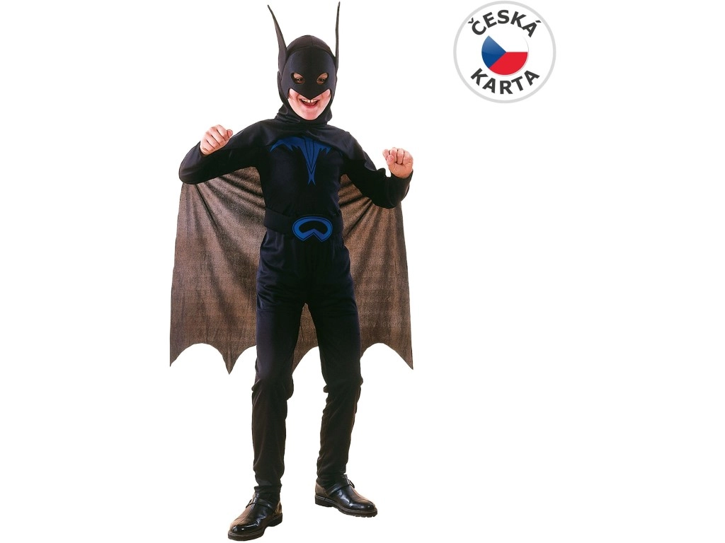 Kostým na karneval - Netopýr 120-130 cm