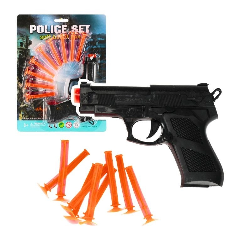 Dětská pistole s přísavkovými náboji