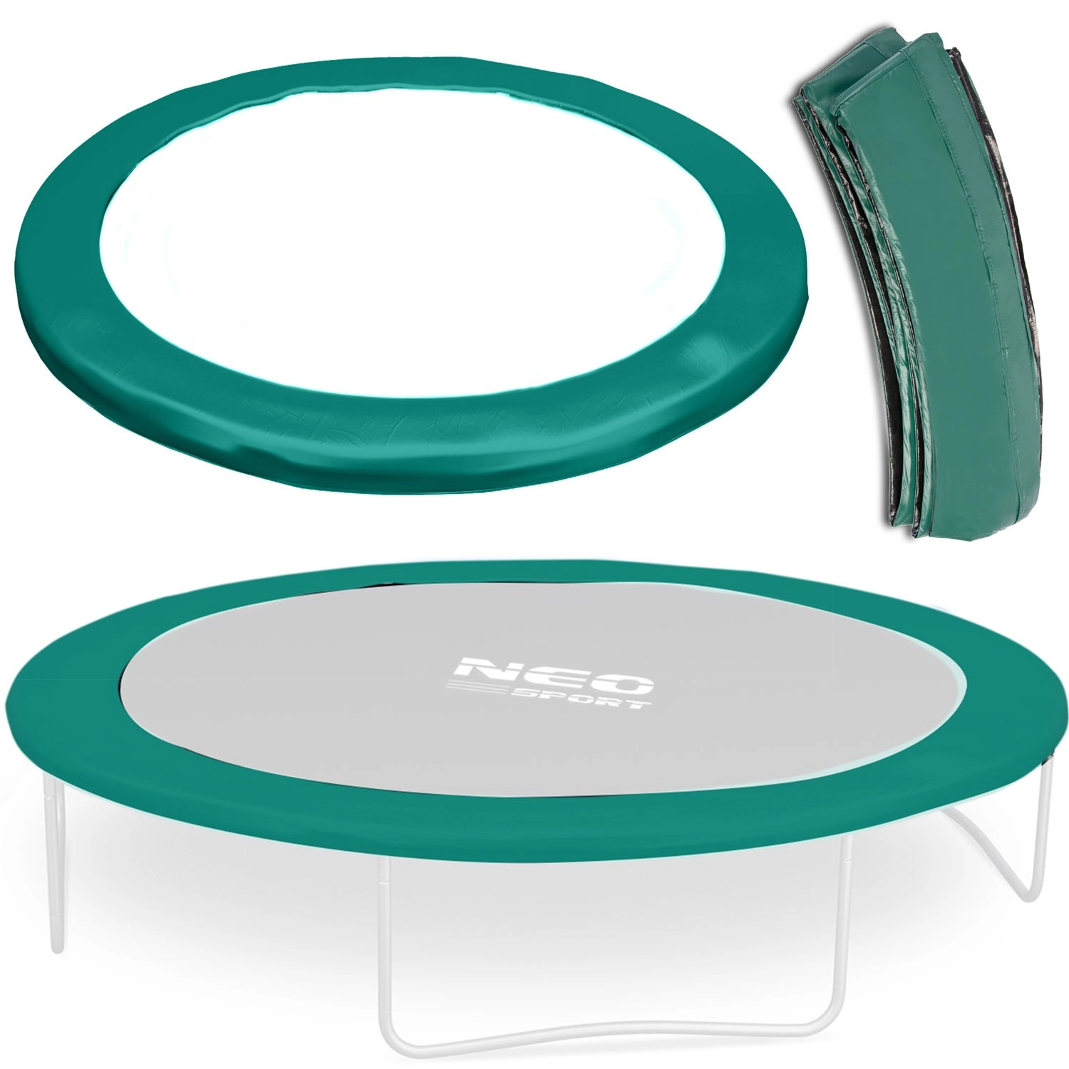 Levně Neo-Sport ochranný kryt pružin na trampolínu 374/366 cm 12 ft