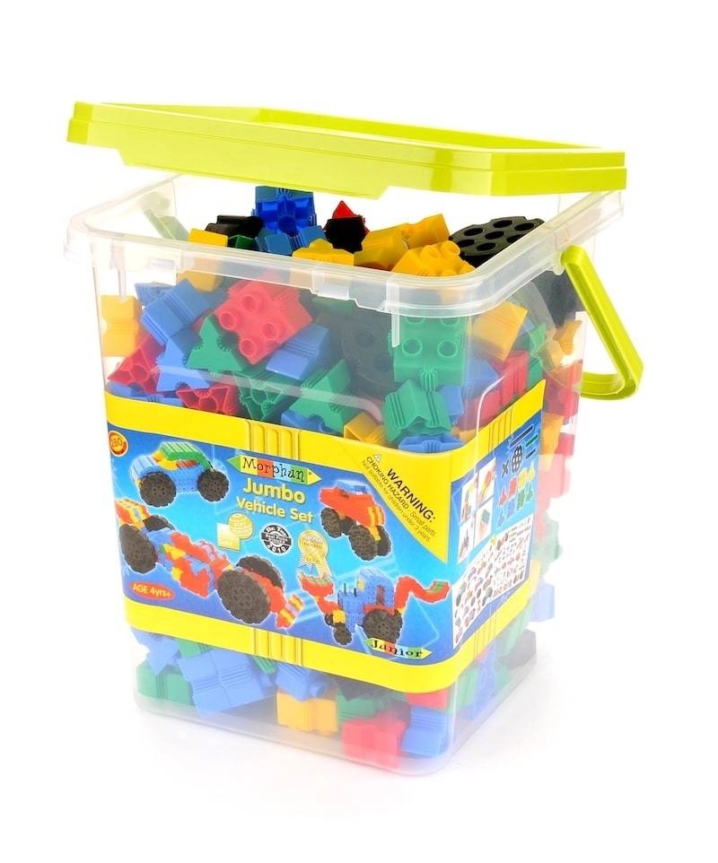 Morphun Junior vozidla – stavebnice 280 dílků