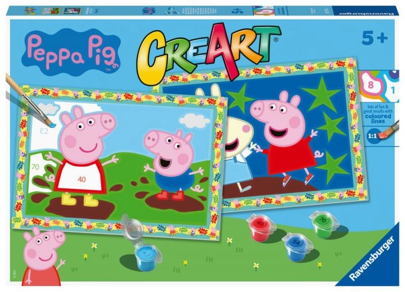 Levně Ravensburger 20219 CreArt Prasátko Peppa