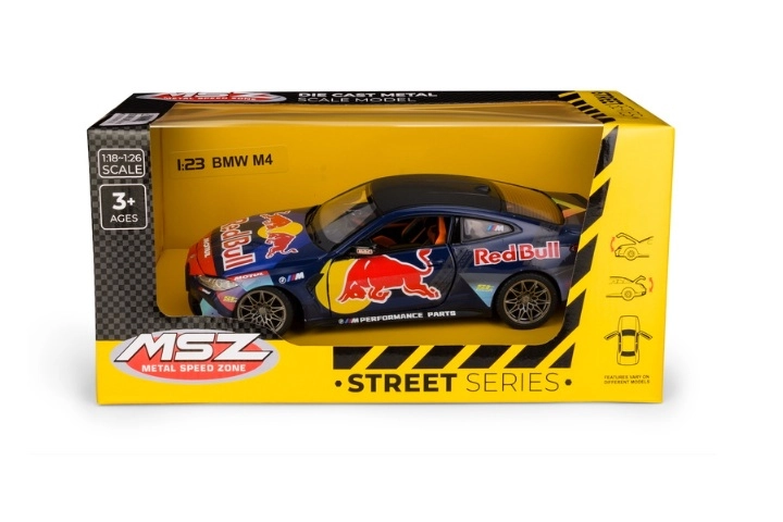 MSZ model auta BMW M4 Red Bull v měřítku 1:23
