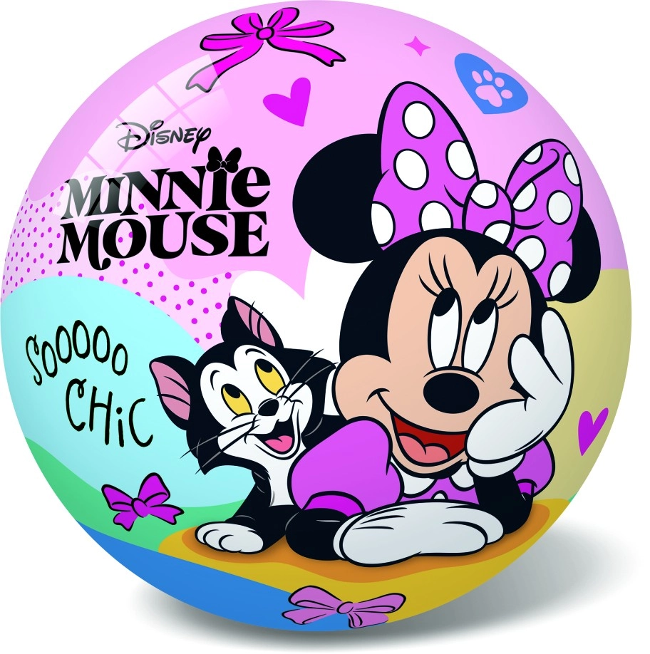 Plastový míč DISNEY MINNIE 14 cm