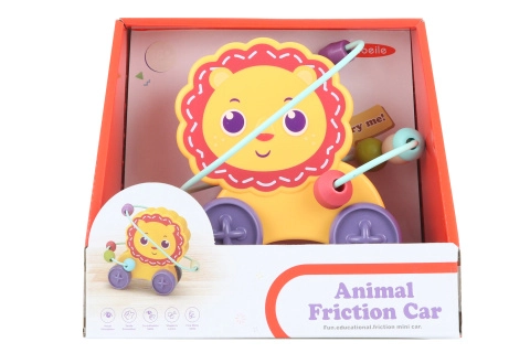 Plastový labyrint lev na kolečkách pro děti