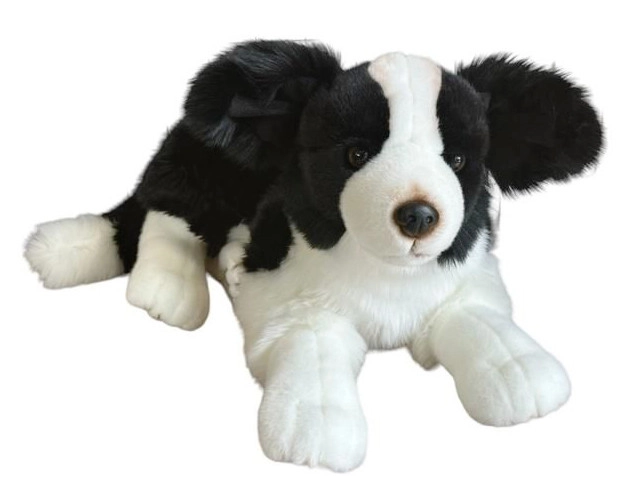 Plyšový pes Border Collie 45 cm