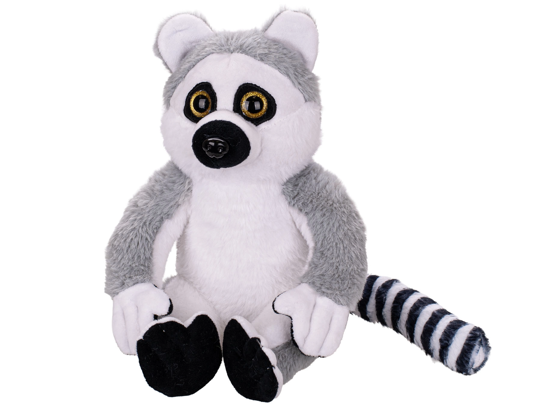 Levně Plyšový lemur 25 cm sedící pro miminka od narození