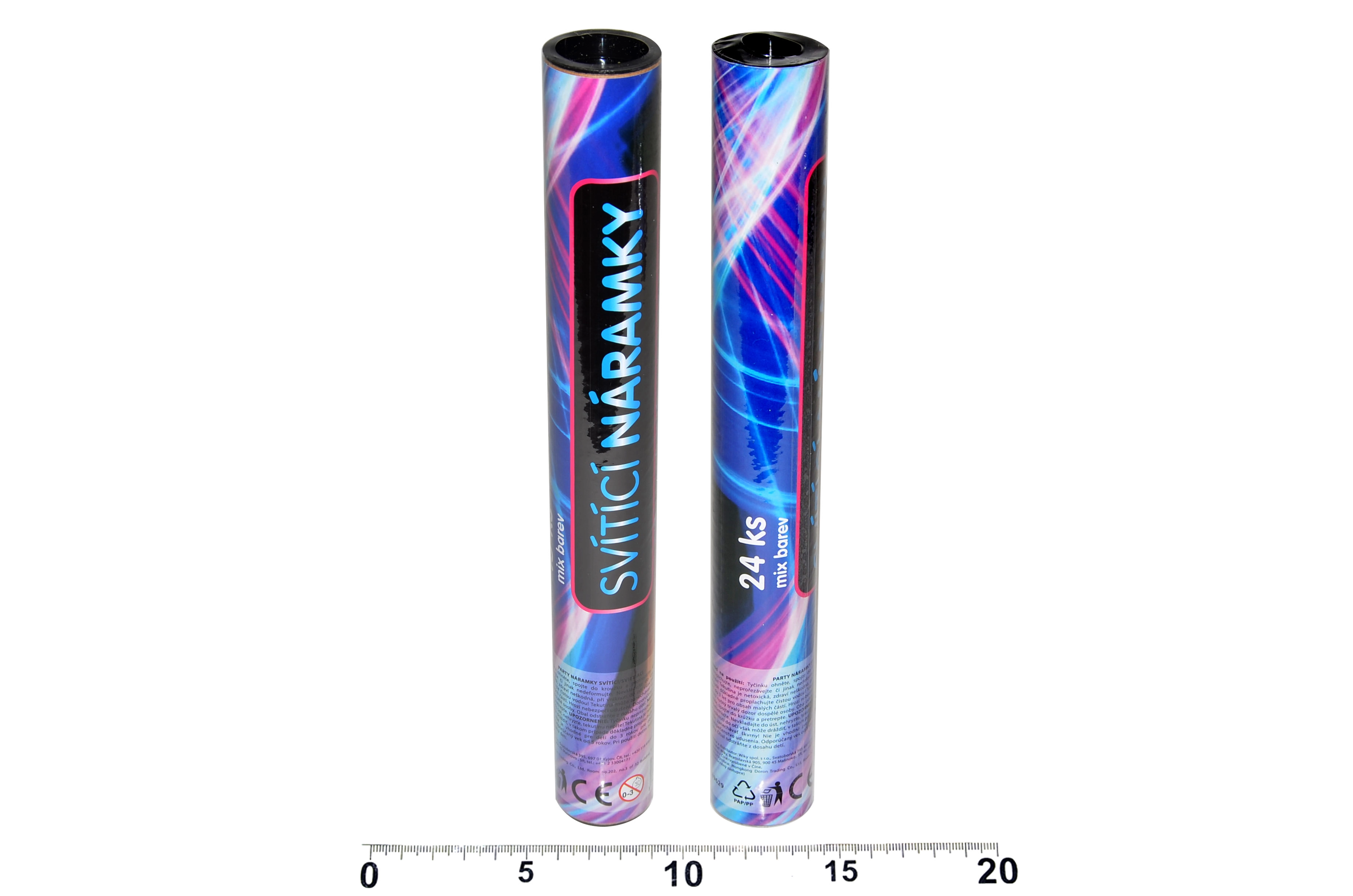 Levně Lightstick Náramky svítící 24 ks
