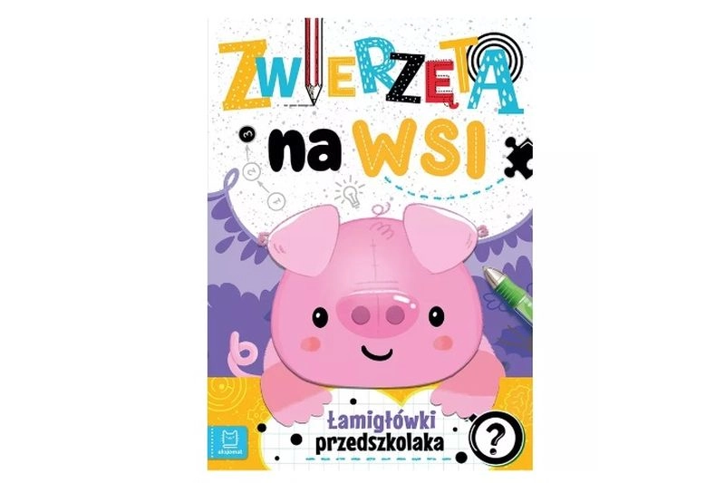 Zvířata na farmě – předškolní logické úkoly a hlavolamy