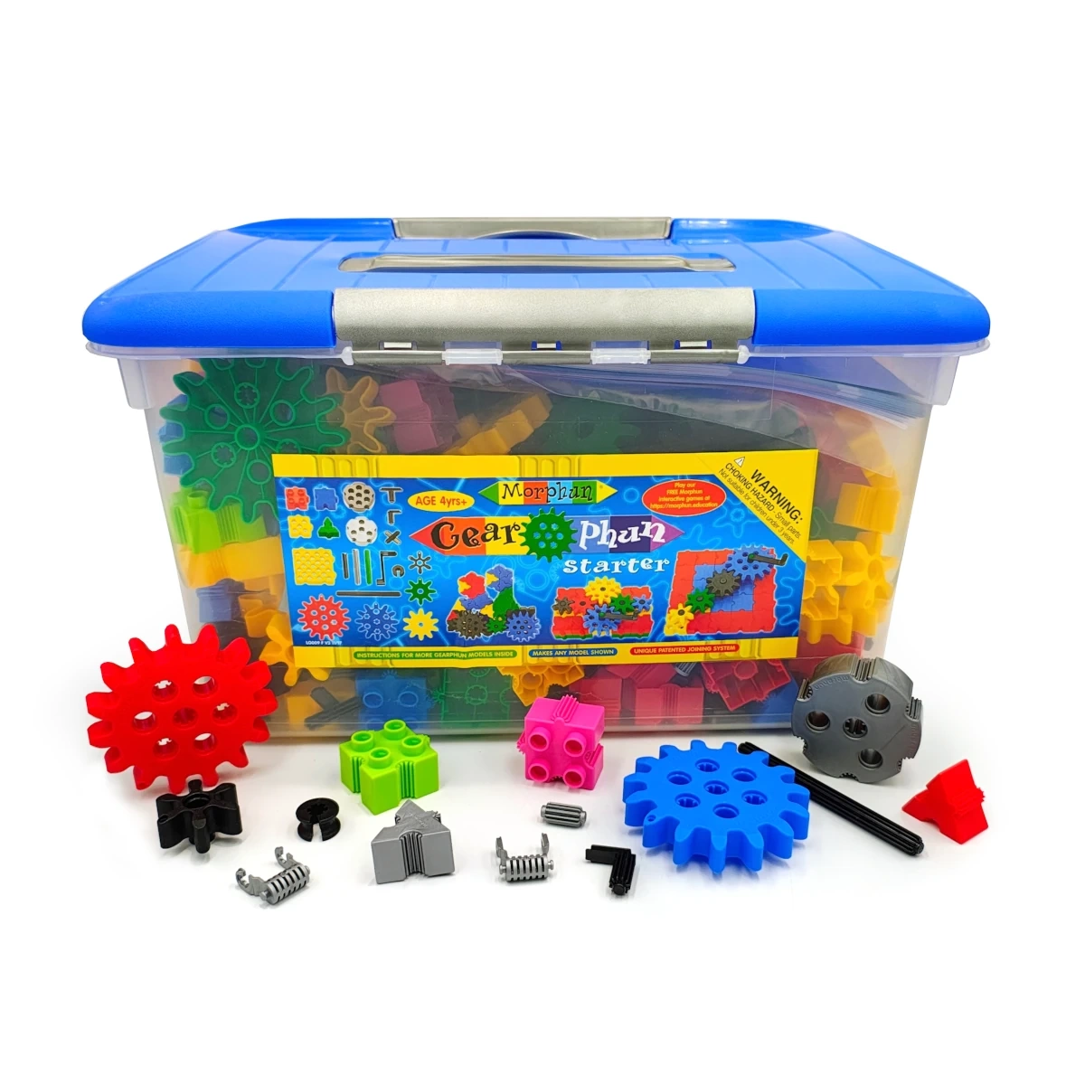 Morphun gearphun startovací stavebnice 500 ks s instrukcemi a4