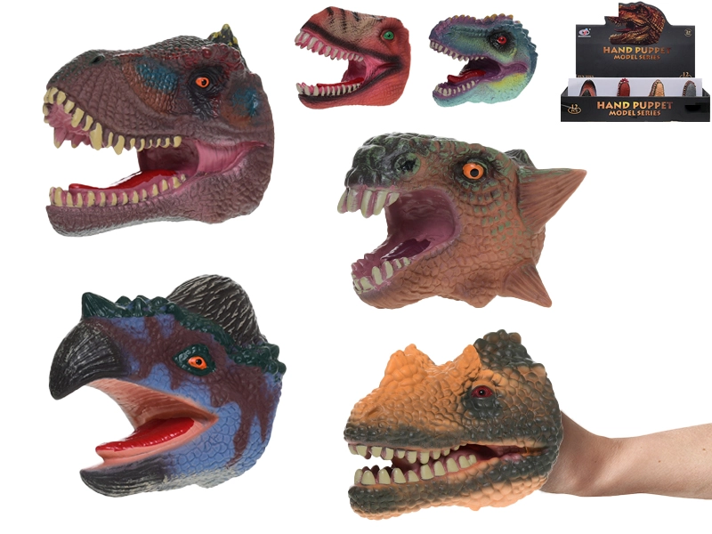 Mikro trading maňásek prstový Dinosaurus 10 cm