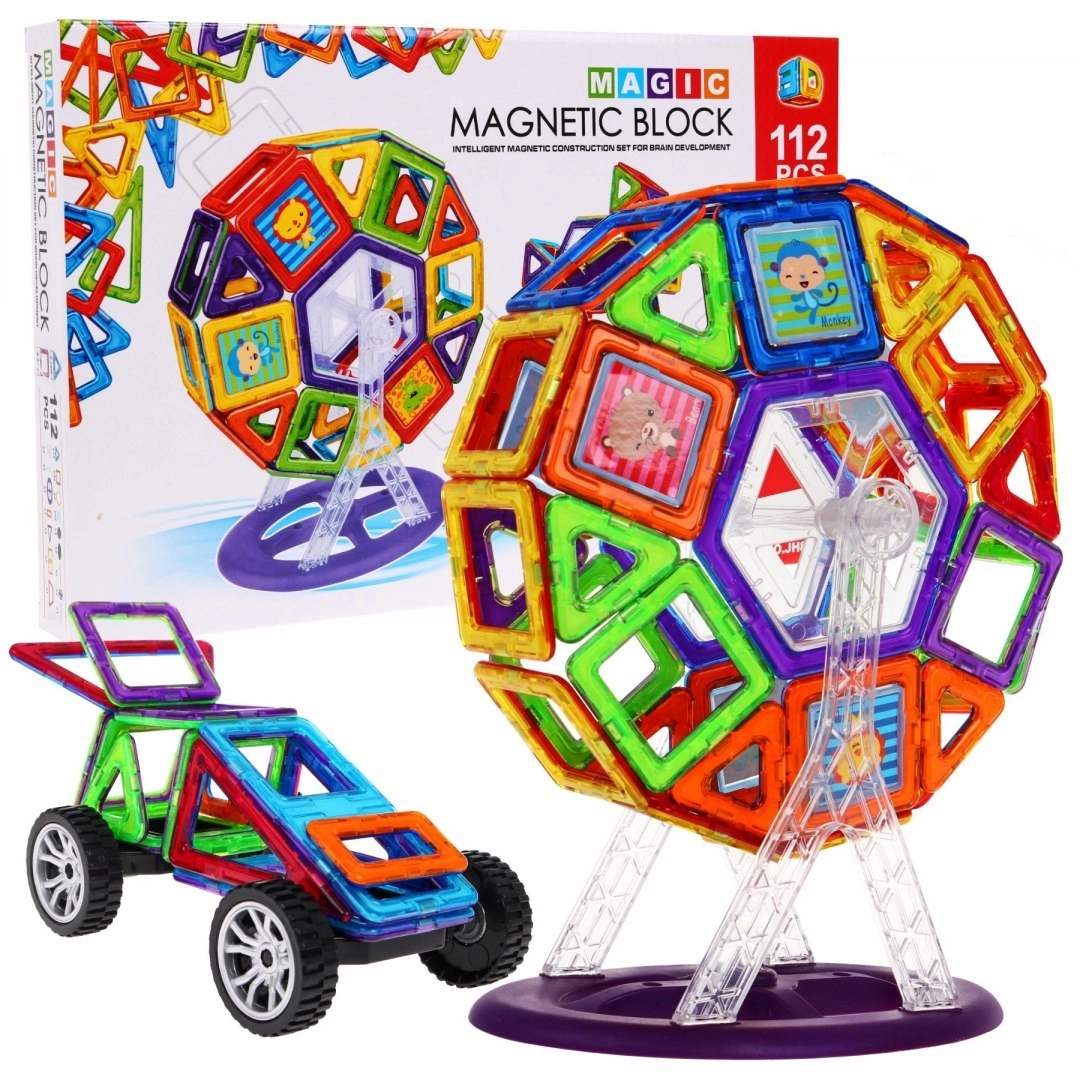 magické magnetické stavebnice 112 dílů