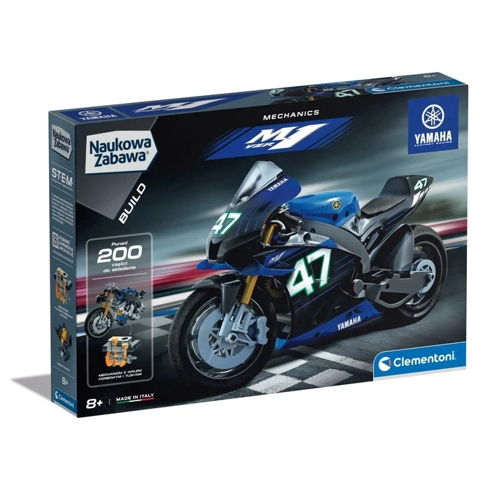 Stavebnice Laboratorio di Meccanica – Yamaha M1 závodní motocykl