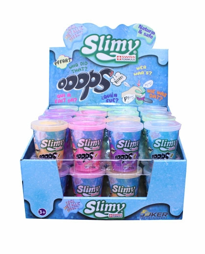 Levně Slimy metalický prdící sliz v kelímku 80 g