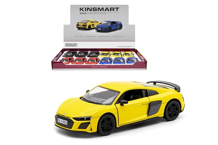Model auta Audi R8 Coupé 2020 v měřítku 1:36