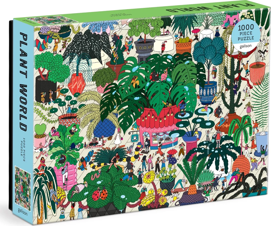 GALISON Puzzle Svět rostlin 1000 dílků