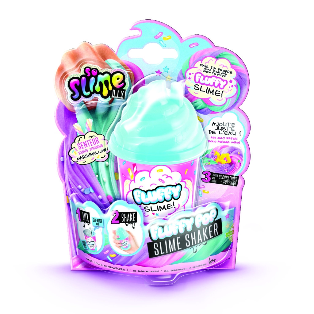 Levně So Slime Fluffy kelímek – DIY nadýchaný sliz s překvapením