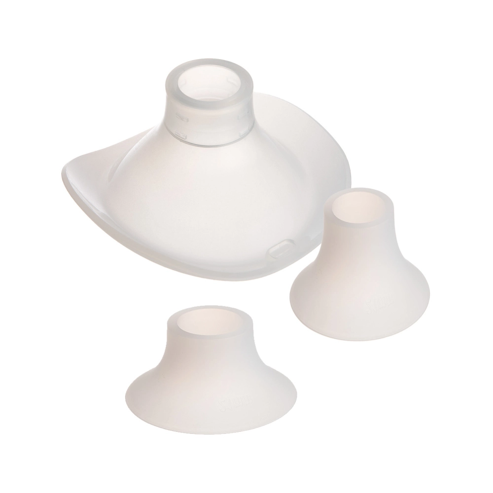 Canpol babies náhradní silikonový trychtýř a vložky 24/21/19 mm pro odsávačku mateřského mléka Hands-Free