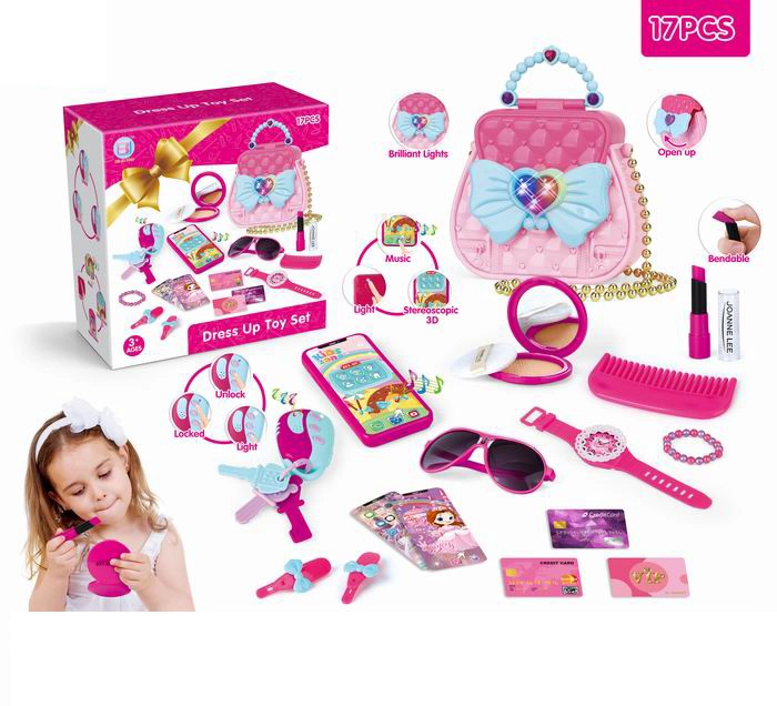 Sada krásy v kabelce se smartphonem