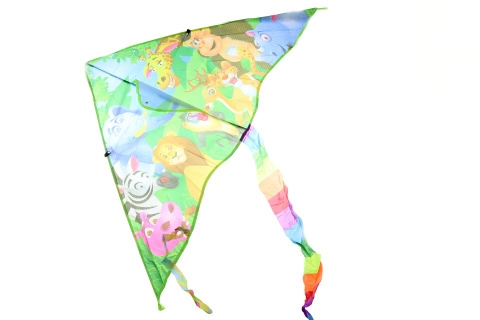 Létající drak Safari z nylonu 100 × 53 cm