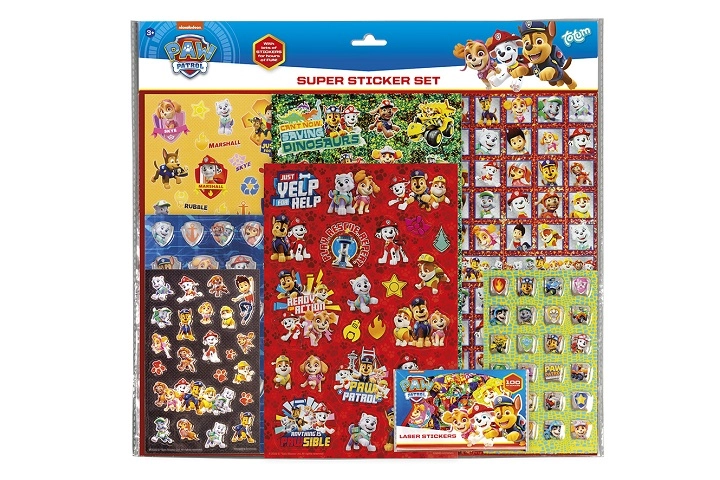Sada samolepek CCG Tlapková patrola – super set (8 archů)