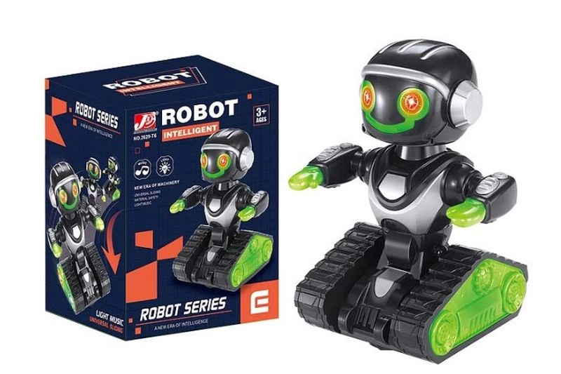 Jezdící robot se světlem a zvukem