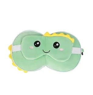 Cestovní polštář s maskou Dino