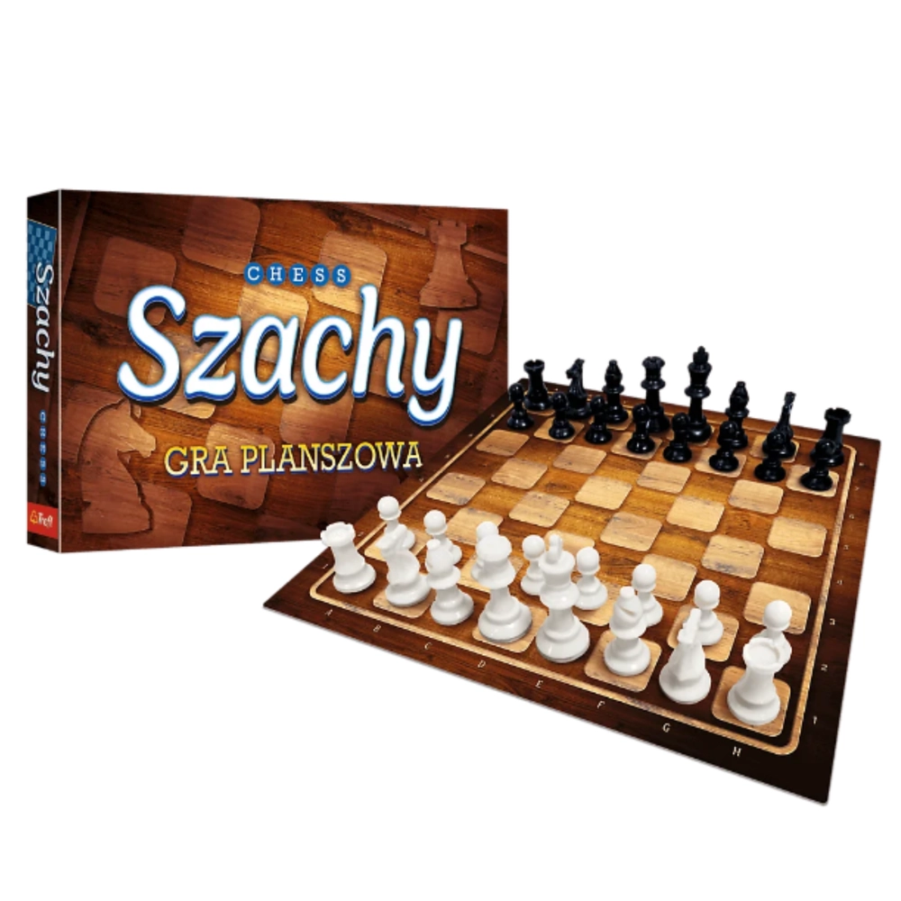 Klasická stolní hra – plastové šachy TREFL