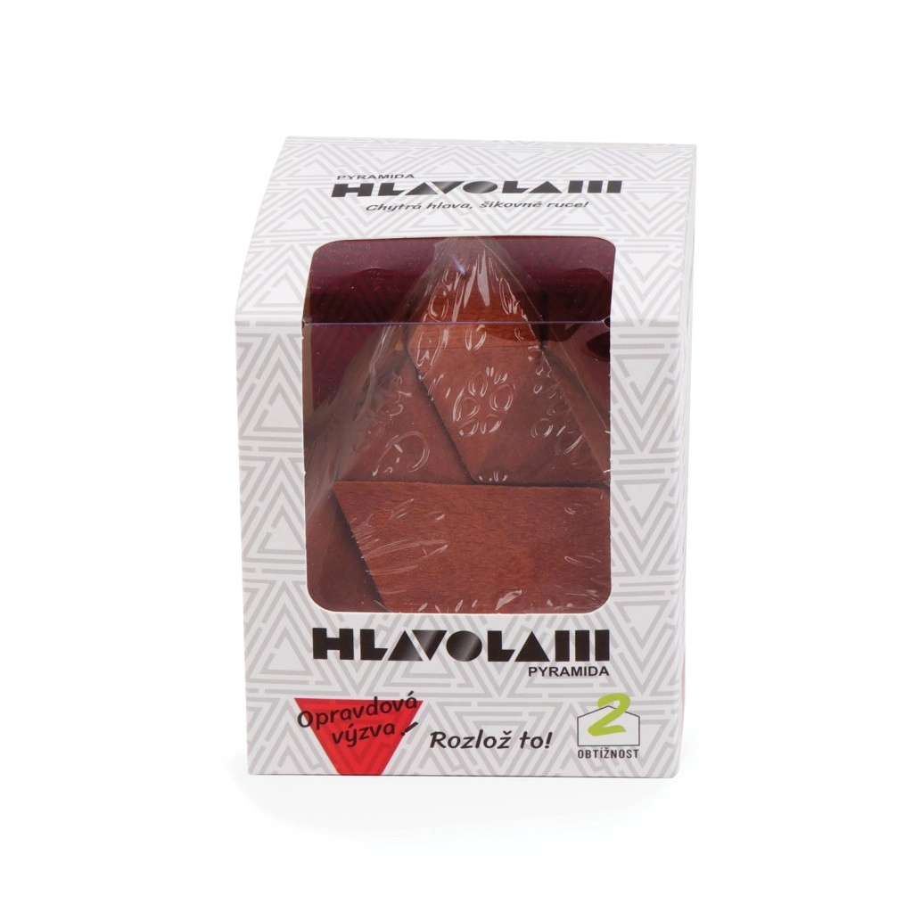 Pyramida dřevěný hlavolam