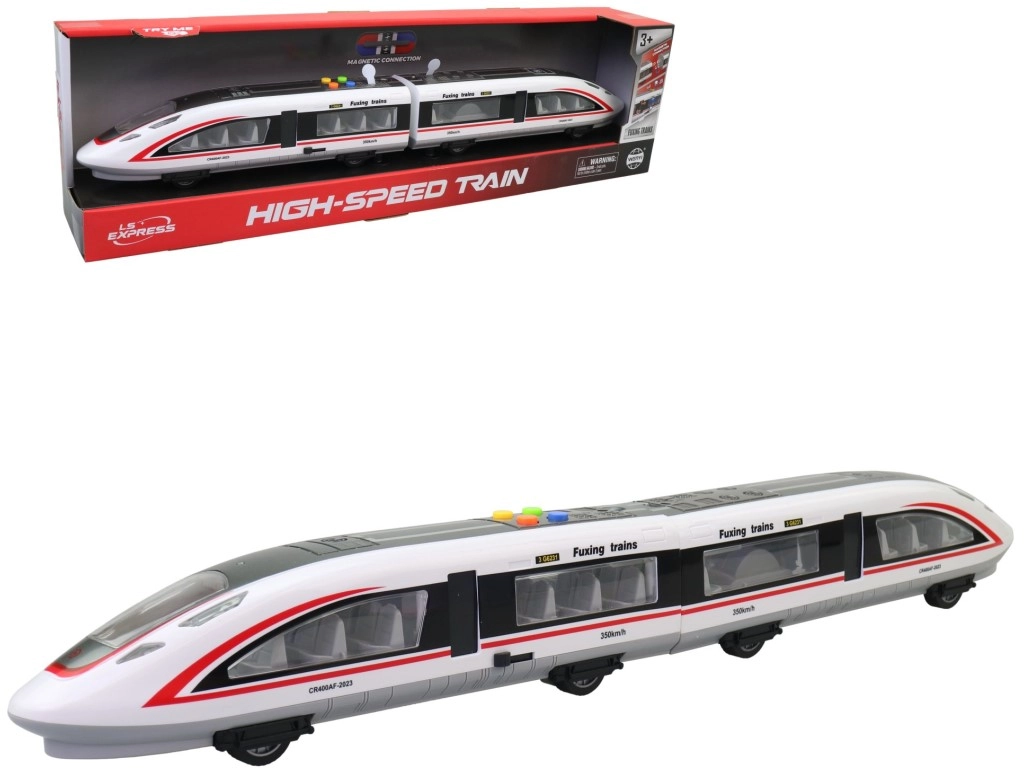 Interaktivní vysokorychlostní vlak na baterie pro děti