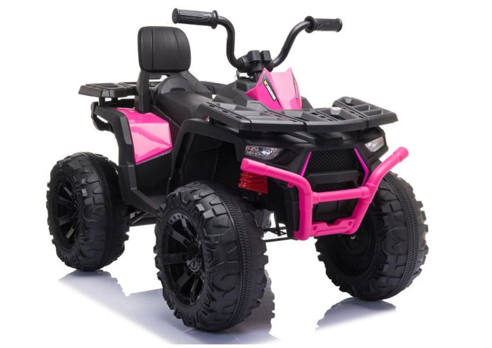 Dětská elektrická čtyřkolka růžová