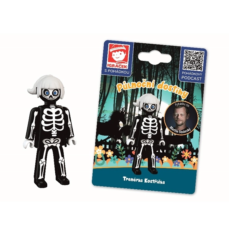 Igráček s pohádkou Půlnoční dostihy - Trenérka Kostřička EFKO – karton, s.r.o.