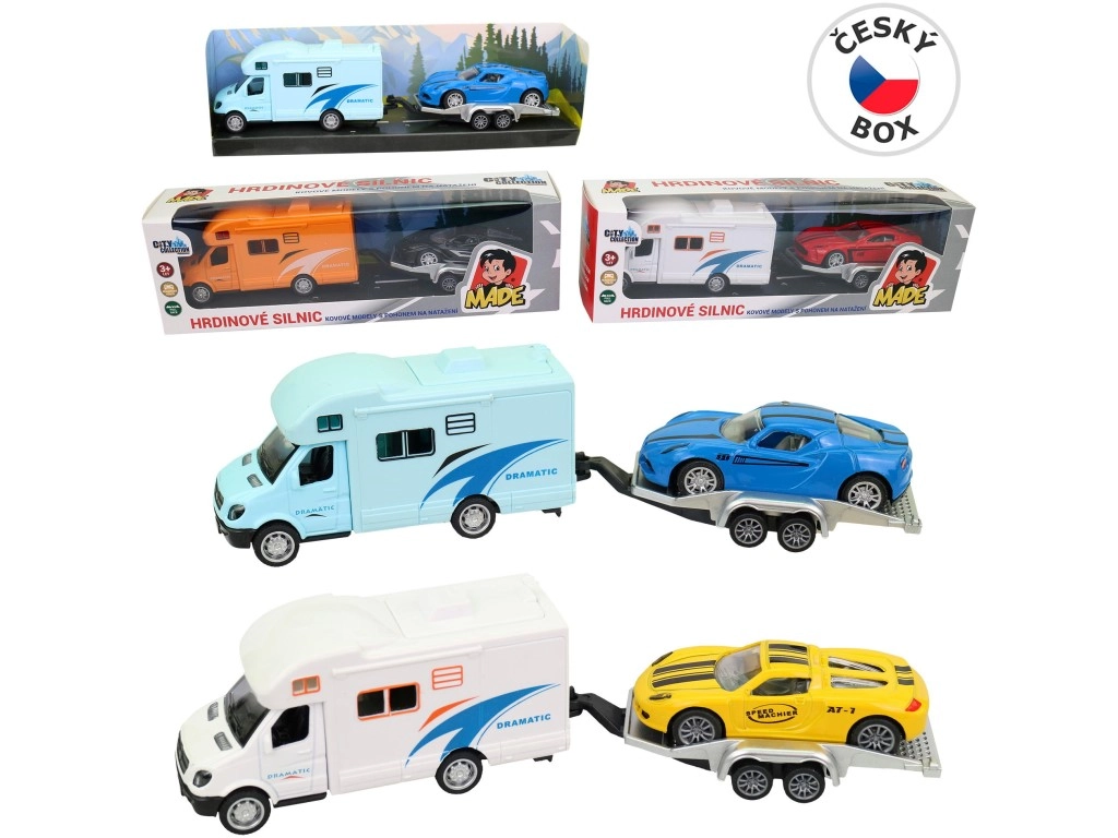 Obytné auto s přívěsem City Collection
