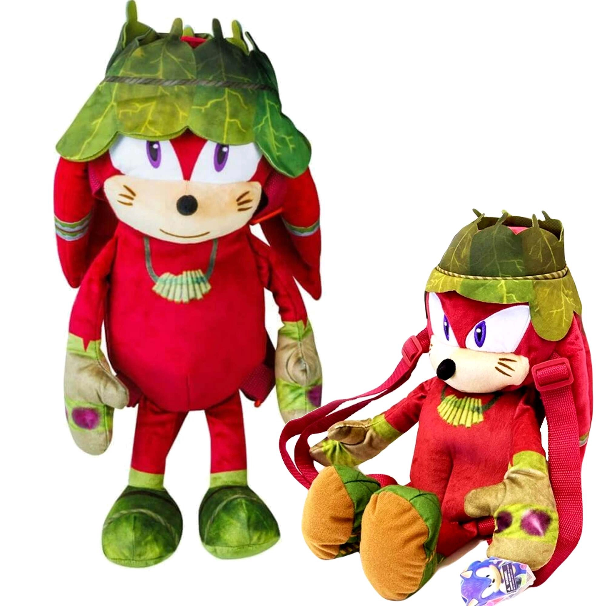 Plyšový batůžek SONIC PRIME Knuckles 43 cm