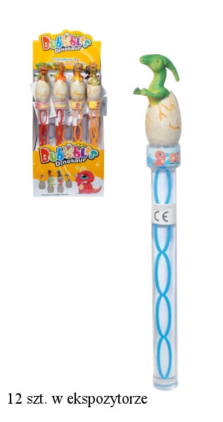 Meč na bubliny s dinosaurem