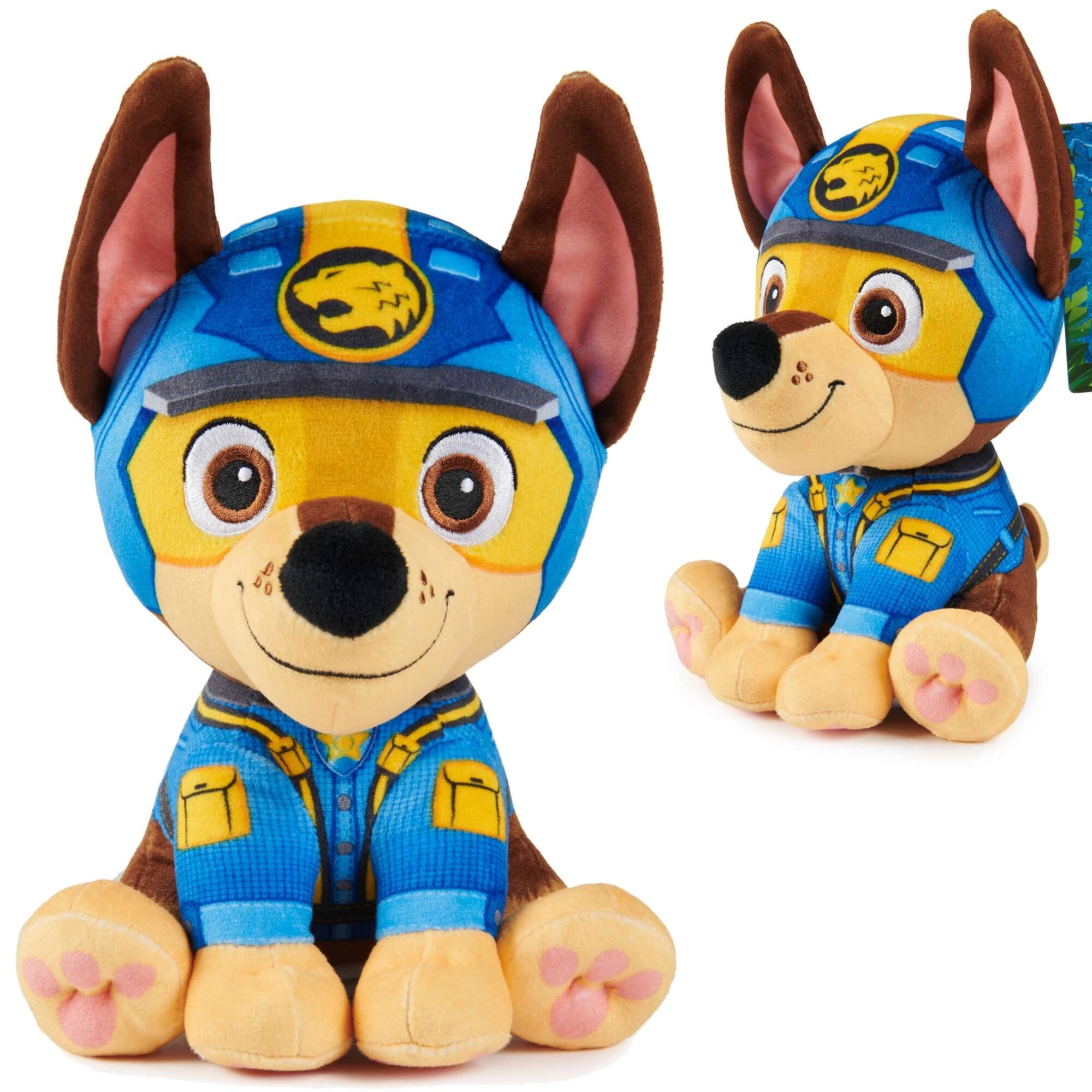 Plyšák Chase z PAW Patrol Jungle Pups 18 cm
