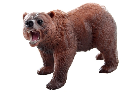 Plastová figurka medvěda