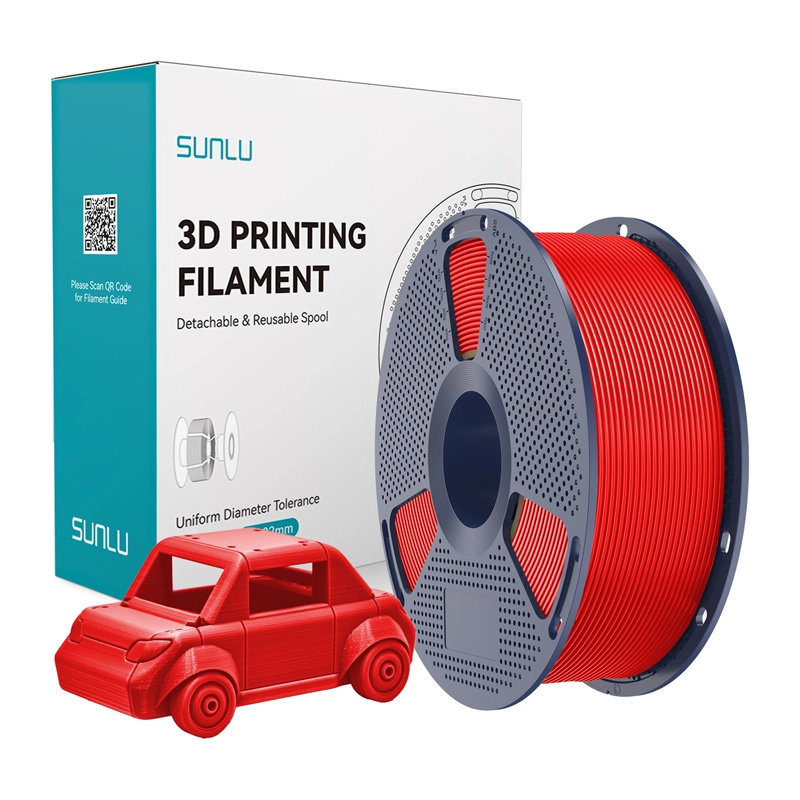 Sunlu PETG filament červený