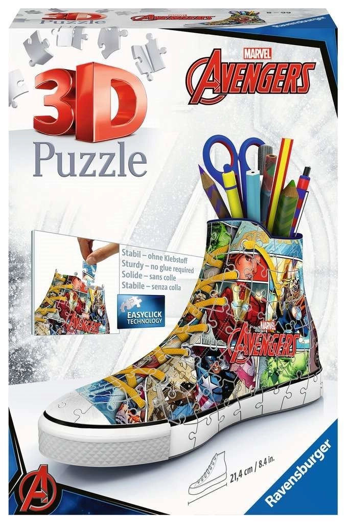 Levně Ravensburger 3D puzzle Kecka Avengers 108 ks