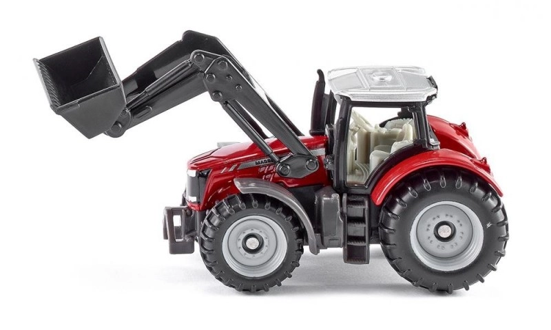 Levně Siku 1484 Traktor MASSEY FERGUSON s čelním nakladačem 1:87