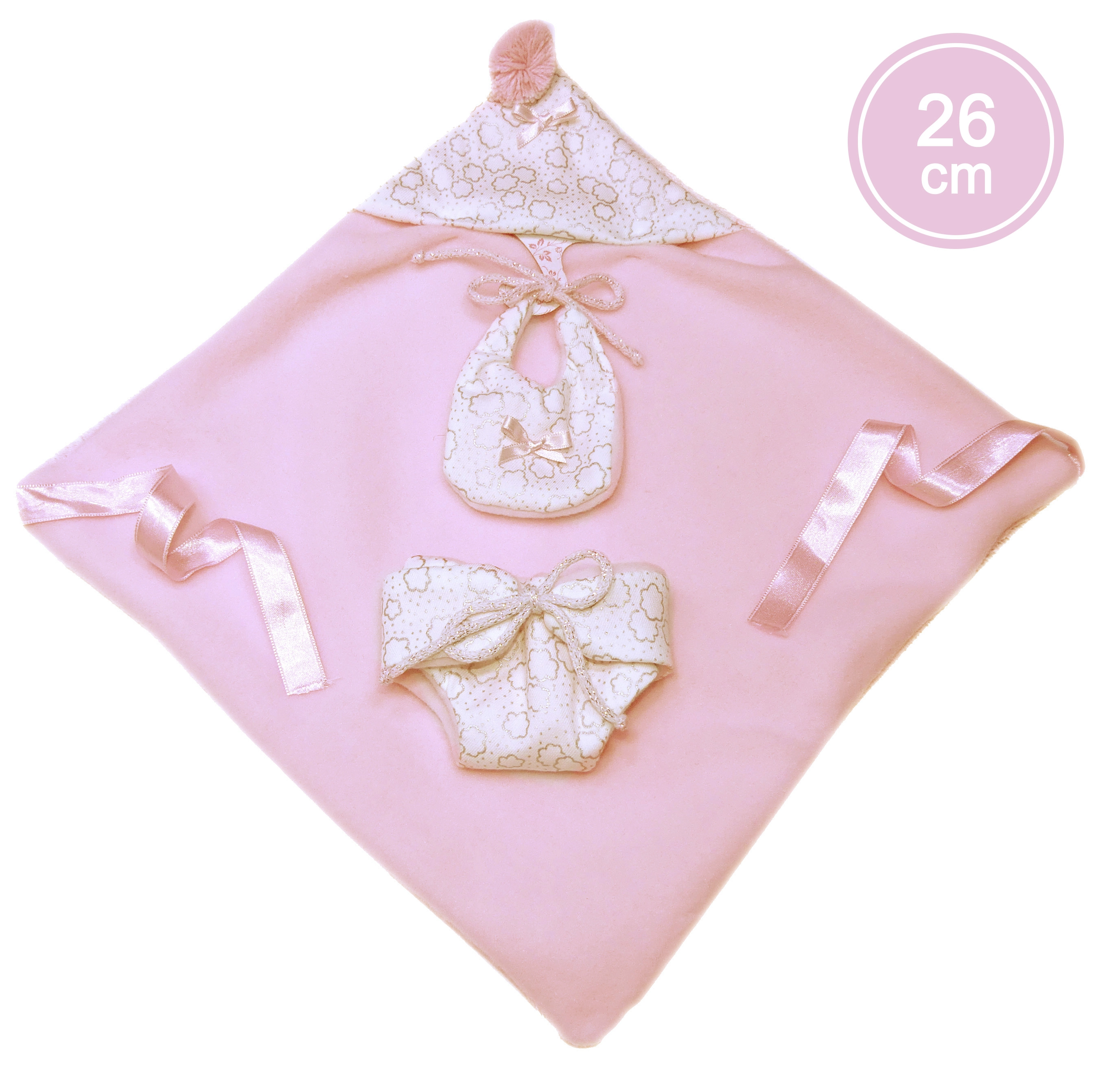Levně Llorens M26-294 obleček pro miminko New Born 26 cm