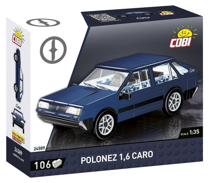 Levně COBI 24589 Youngtimer 1:35 Automobil FSO Polonez 1,6 Caro