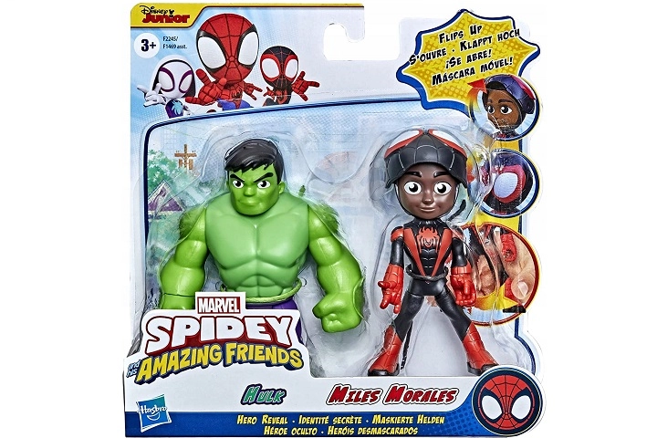 Hasbro Marvel Spidey a jeho úžasní přátelé figurky Miles Morales a Hulk