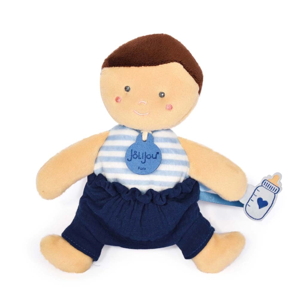 Levně Doudou Jolijou panenka 18 cm modrá