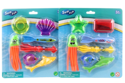 Sada na potápění pro děti s hračkami do vody