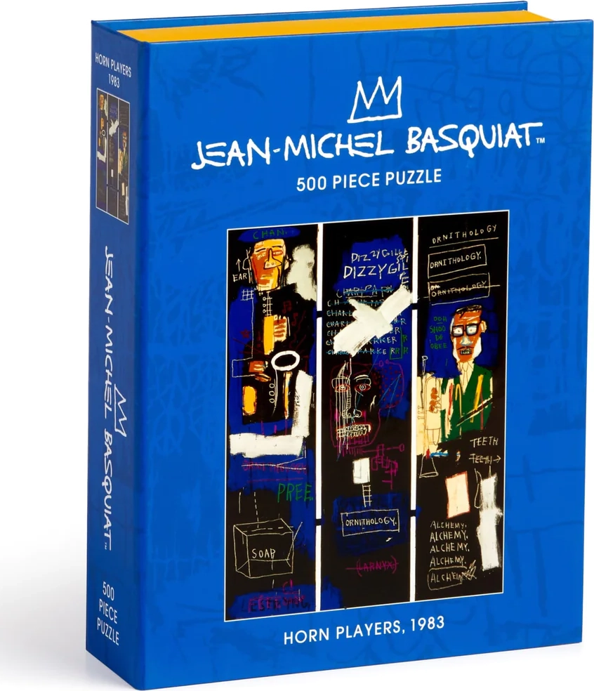 Puzzle Basquiat: hráči na lesní roh 500 dílků